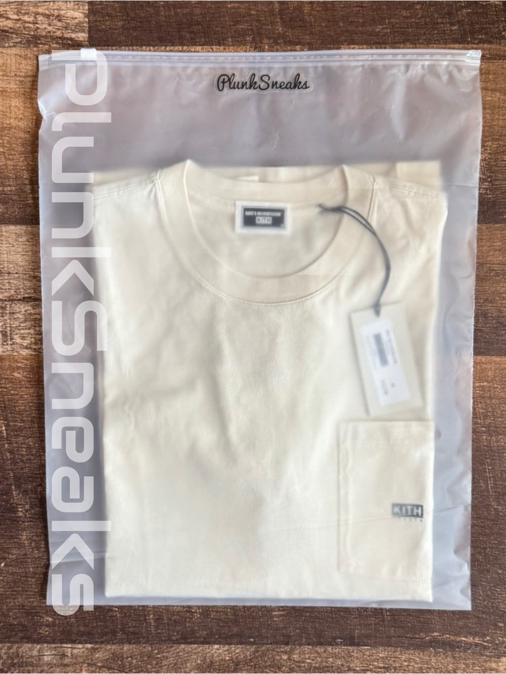 Kith for Katz's Delicatessen Pocket Tee • Sandrift • 2026